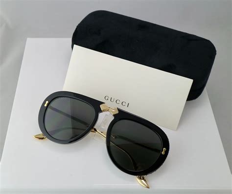 gucci aviator sunglasses mens|gucci foldable aviator sunglasses.